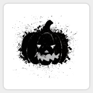 Funny Halloween Pumpkin Sticker